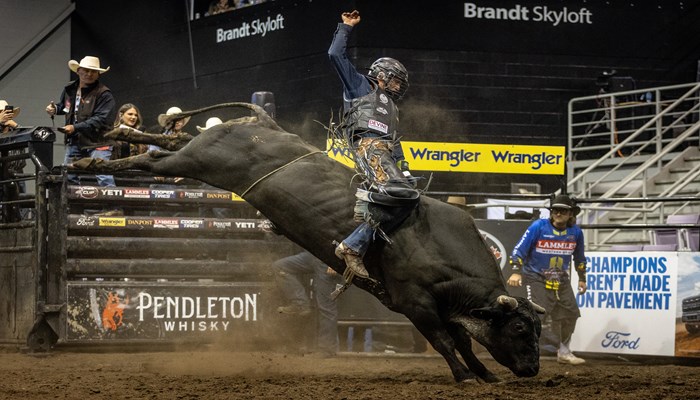 Jared Parsonage Riding High in Pursuit of First PBR Canada Championship
