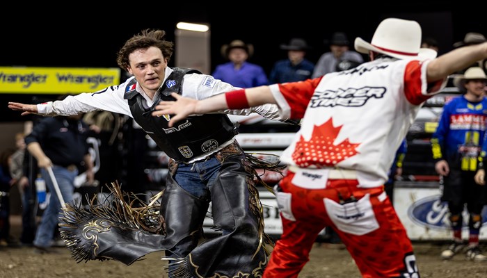 Nick Tetz claims a record six straight PBR Canada Cup Series wins in Lethbridge, Alberta