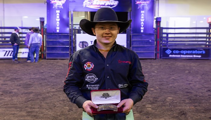 Ashton Sahli Wins PBR Canada Touring Pro Division Event in Marwayne, Alberta, Cracking Top 10 in National Championship Race