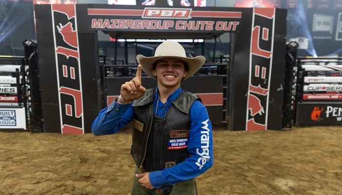 Young Gun Jayden Roy Wins Round 1 of Sold-Out PBR Canada Cup Series Event in Brandon, Manitoba